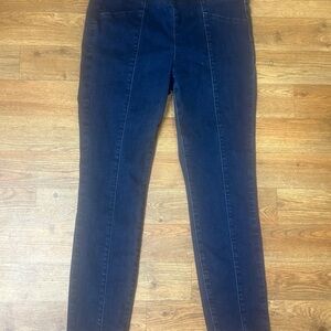Simply Vera Vera Wang Blue Straight Leg crop pull on jeans